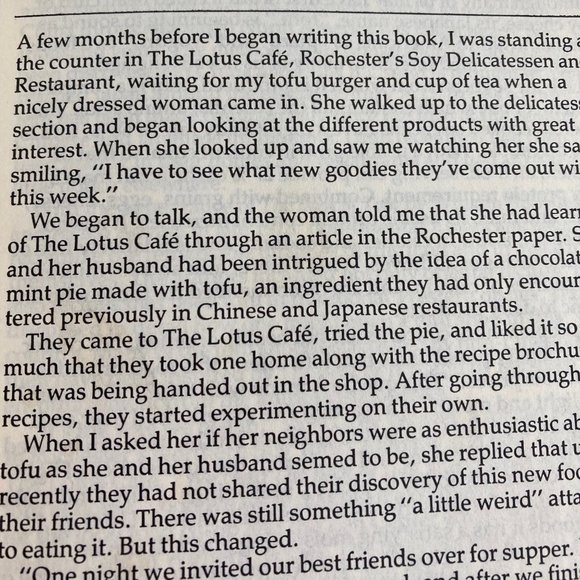 TOFU COOKBOOK  1981  Nutritious Low Calorie Vegan Recipes Appetizers to Dessert - Picture 5 of 16